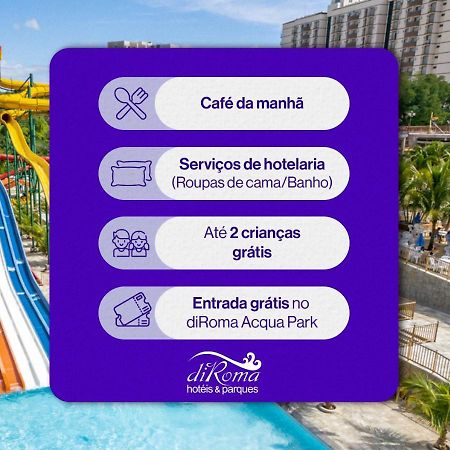Lacqua Diroma II Incluso O Acesso Ao Acqua Park Todos Os Dias, Exceto No Dia Do Check-Out Caldas Novas Exterior photo